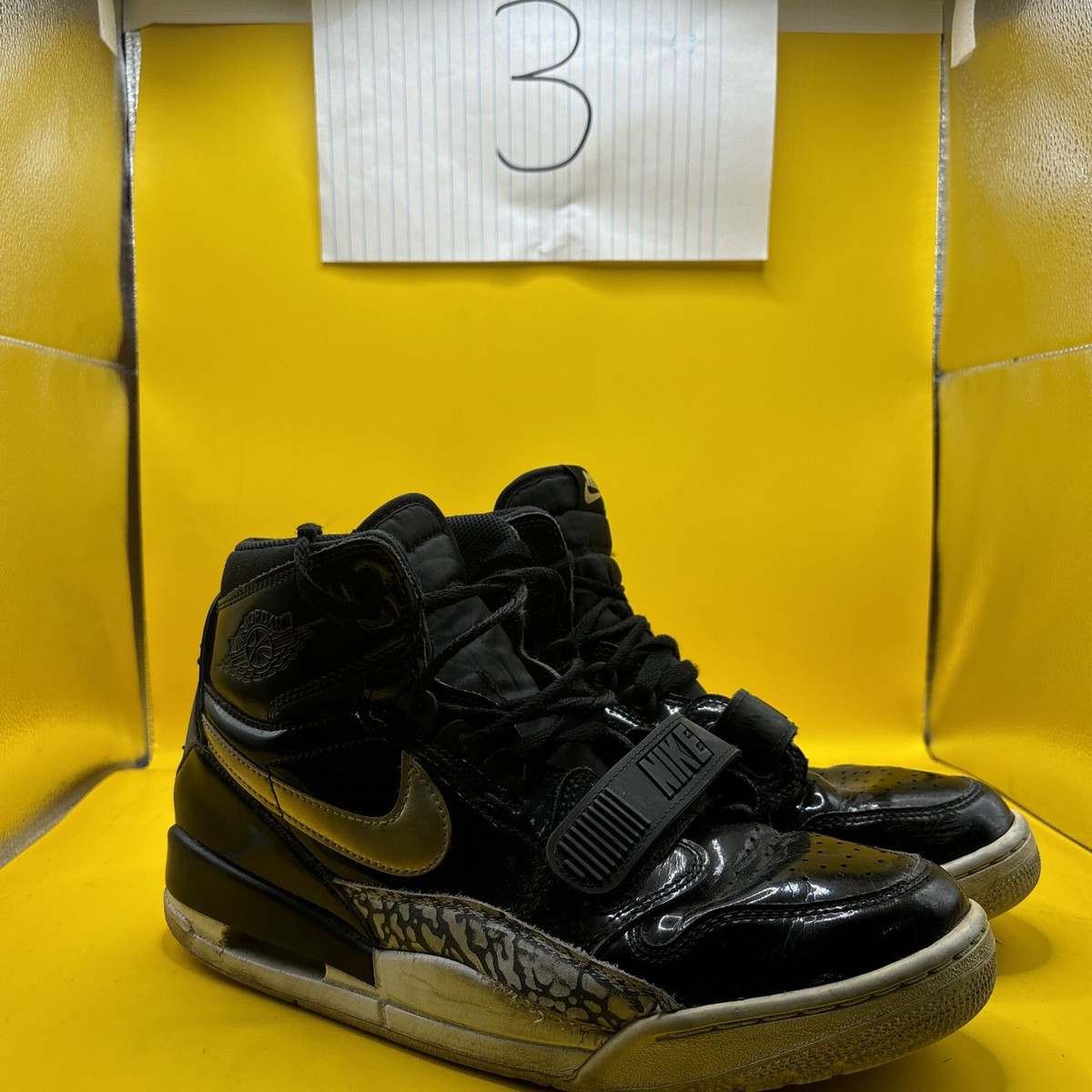 Nike Air Jordan Legacy 312 Mens Size 10 Black Athletic Shoes  display picture 1