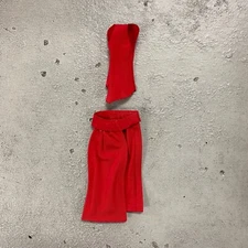 SU-DRE-ELE: Fabric red body suit & skirt for Marvel Legends Elektra (No Figure)
