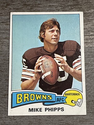 Mike Phipps 1975 Topps Browns #260  *B966*