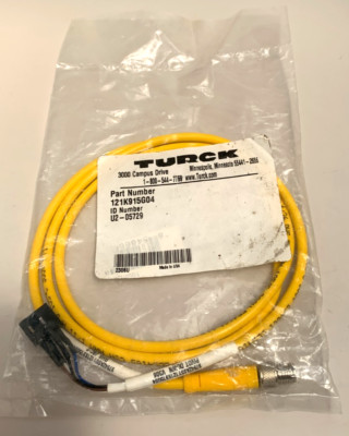 Turck 121K915G04 U2-05729 Cordset Cable