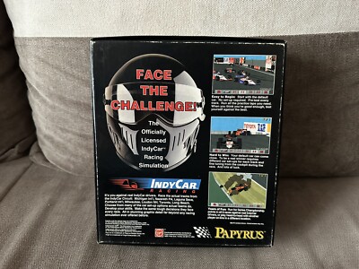 Compilation PC Big Box : Indycar Racing / Grand Prix Microprose / Superkarts - Jeux De Course - Édition Française Infogrames - Bon État
