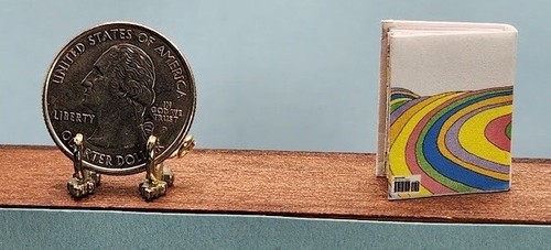 1:12 SCALE MINIATURE BOOK OH THE PLACES YOU’LL GO 1990 DR. SEUSS DOLLHOUSE SCALE - Picture 3 of 22