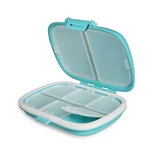 Pill Organizer Container Small Travel Pill Box Daily Pill Case Medicine Holder