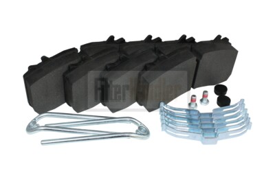 Bremsbelagsatz Bremsklötze Bremsbeläge für SAF Achsen Bremssystem PAN22-1 29162