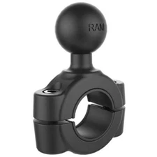 RAM-B-408-75-1U RAM Mounts Torque 3/4" - 1" Diameter Handlebar/Rail Base 1" Ball