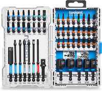 toolant 52-Teiliges Schlagschrauber-Bit-Set, S2-Stahl-Schraubendreher-Bit-Set, S