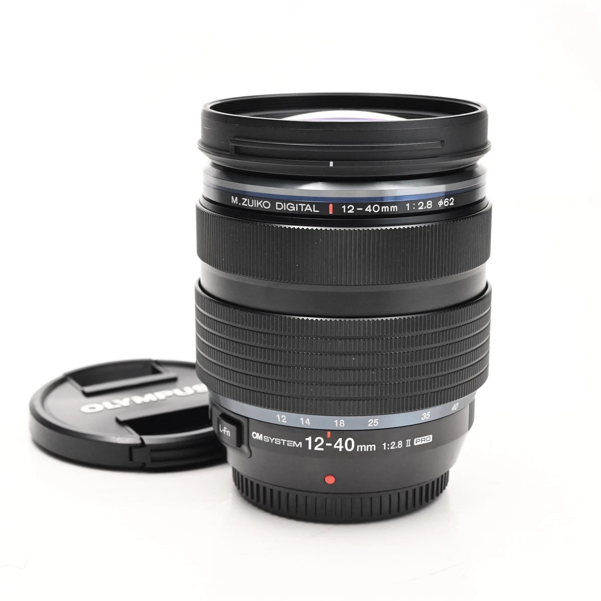 美品OLYMPUS M.ZUIKO 12-40mm F2.8フィルター　ポーチ付 Amazon.com : OM SYSTEM Olympus M.Zuiko Digital ED 12-40mm F2.8 PRO