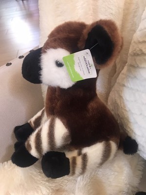 NWT Wildlife Tree Okapi Stuffed Animal 10  edZOOcation Plush Toy