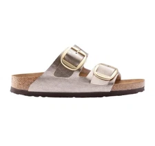 Sz 8 - Women’s Birkenstock Arizona Big Buckle ‘Graceful Taupe’ 1020882