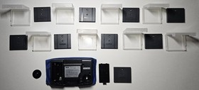 1999 Neo Geo Pocket Color Anthracite Lot With 9 Games and Accessories