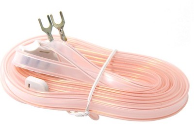Ancable 300 Ohm FM Antenna T Shape Dipole Radio Ant with Spade Terminal Clear 