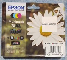 Image of Genuine Epson Daisy 18XL Multipack Ink Cartridges - JUN/2021