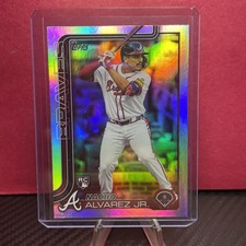 2025 Topps Series 1 - Nacho Alvarez Jr. - Rainbow Foilboard