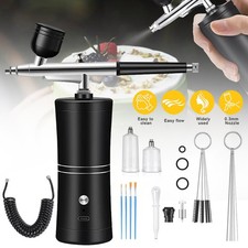 Mini Airbrush Kit with Compressor Painting Mini Spray Gun for Painting Electric