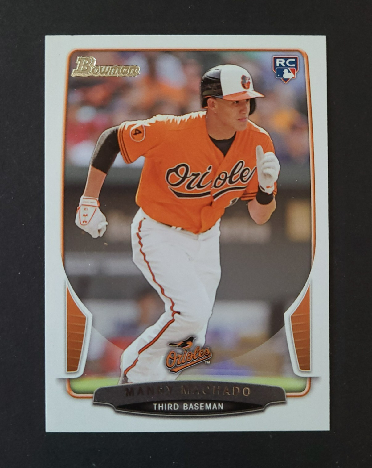 2013 Bowman Draft Picks And Prospects Manny Machado Rookie Card RC #4 - Orioles