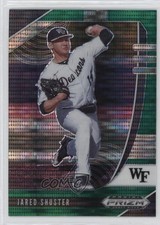 2020 Panini Prizm Draft Picks Green Pulsar Prizm Jared Shuster #PDP25 7eo