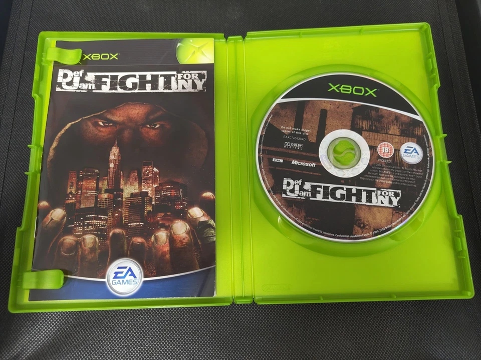 Def Jam: Fight For NY New York Microsoft Xbox PAL Complete AUs Ver VGC Mint Disc - Image 2 of 4