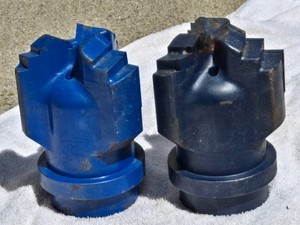 NOS (QTY 2) 4.25" #101103 ddibits.com DRAG BIT 3-STEP 3-WING CARBIDE OIL, WELL