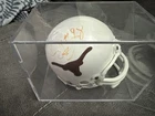 Pittsburgh Steelers autographed Casey Hampton Texas Longhorn Mini Helmet