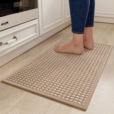 Kitchen Rugs Mat Non Slip Washable, Super Absorbent Kitchen Mats for Floor, R...