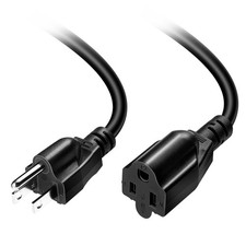 Short Power Extension Cord Outlet Saver 16awg13a 3 Prong 1ft Short Power Extension Cord Outlet Saver 16awg13a 3 Prong 1ft