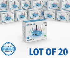 (LOT OF 20) SuperBox S6 Max - 2025 New Model with Free Shipping