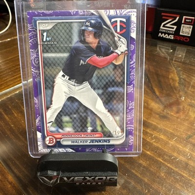 2024 Bowman - Prospects Walker Jenkins #BP-43 Purple Pattern /199 (RC)