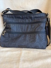 Sakroots Artist Circle Basic Crossbody Navy Spirit Desert purse