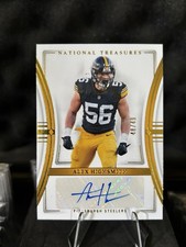 Panini 2023 National Treasures Alex Highsmith #SIG-AHH Steelers Gold /49 Auto