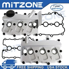 Mitzone Engine Valve Cover for Audi 05-08 A4 06-11 A6 3.2L 06E103471G 06E103472G