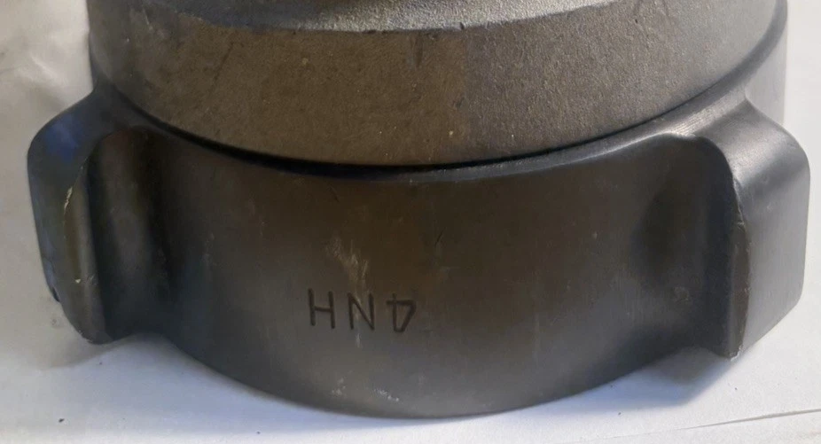 Red HEAD 4” (125) Storz X 5” NH Fire Truck Hydrant Fitting Hose Coupler 45 - Image 3 of 4