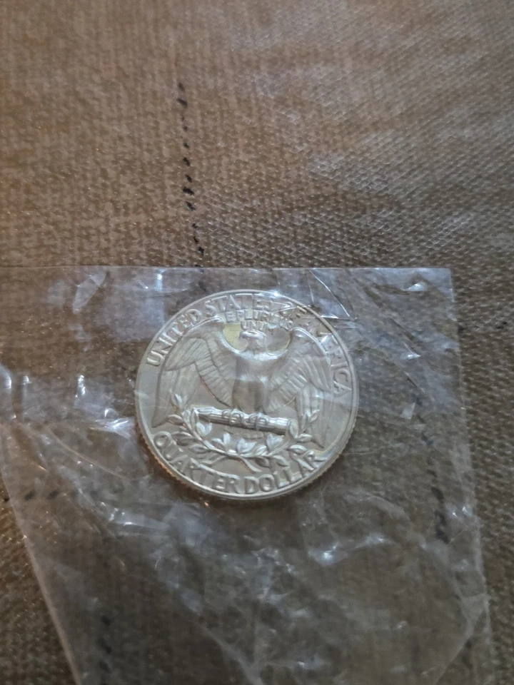 Cuarto de plata Washington 1959 estado raro grado MS sin marcas de bolsa GEM BU Foto 2 de 4