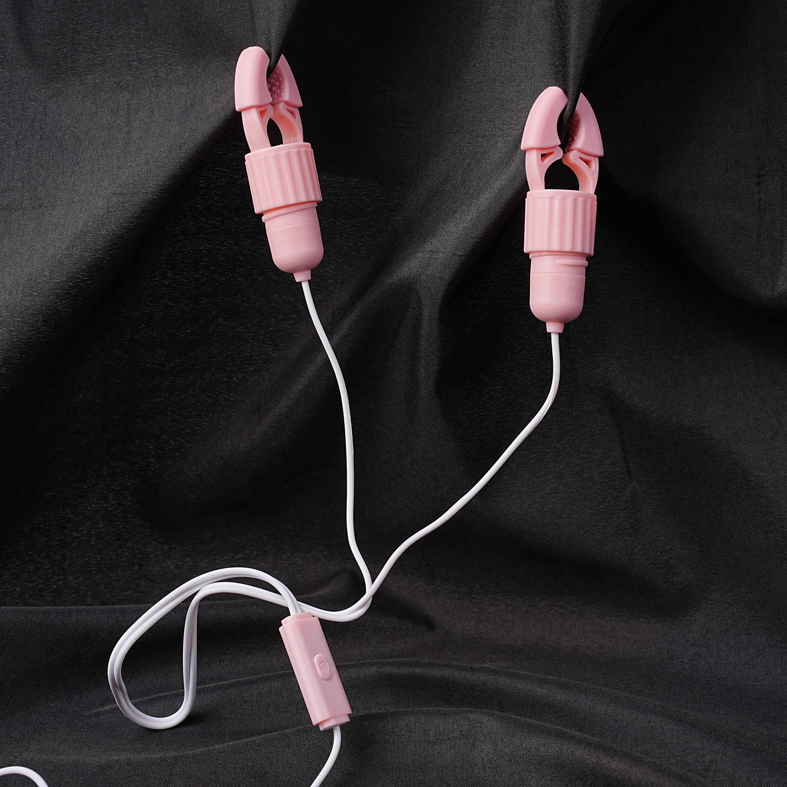 Nipple Toys Vibrating Nipple Clamps Clip Vibrator Enhancer Sex Toys for Women US