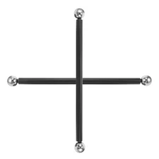 2 Pcs Outdoor Garden Light Pole Lamp Post Cross Arm Replacement Mounting