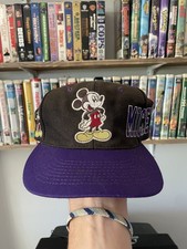 Vintage 1990s Walt Disney Mickey Mouse Hat Snapback Mickey unlimited faded