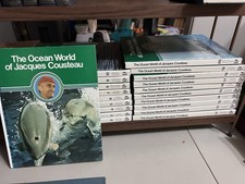 The Ocean World Of Jacques Cousteau 1973 Complete Set 1-20 1975 Revised Edition