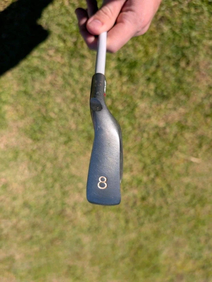 Juego de plancha híbrida Ping Faith Red Dot 5H,6H,7,8,9,W,SW,UW damas diestras  Foto 3 de 4