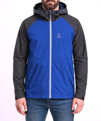 Haglöfs Jacke Herren Gr.S Esker Proof wasserdichte Regenjacke 15.000 mm 154845