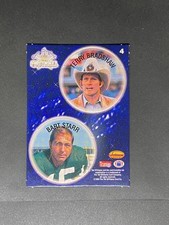 1994 Ted Williams Card Company Roger Staubach Terry Bradshaw Bart Starr POG #4