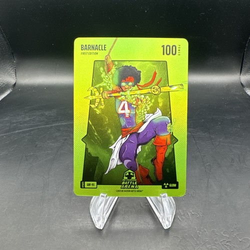 2025 Bo Jackson Battle Arena Update Barnacle Green Battle Foil Glow SSP GBF-93