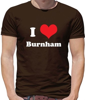 I Love Burnham - Herren T-Shirt - Andy PM Wahl Premierminister Abstimmung Abstimmung