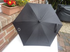 Sonnenschirm, schwarz, silber Maxi Cosi Emblem, mit Befestigungs - Klammer für K