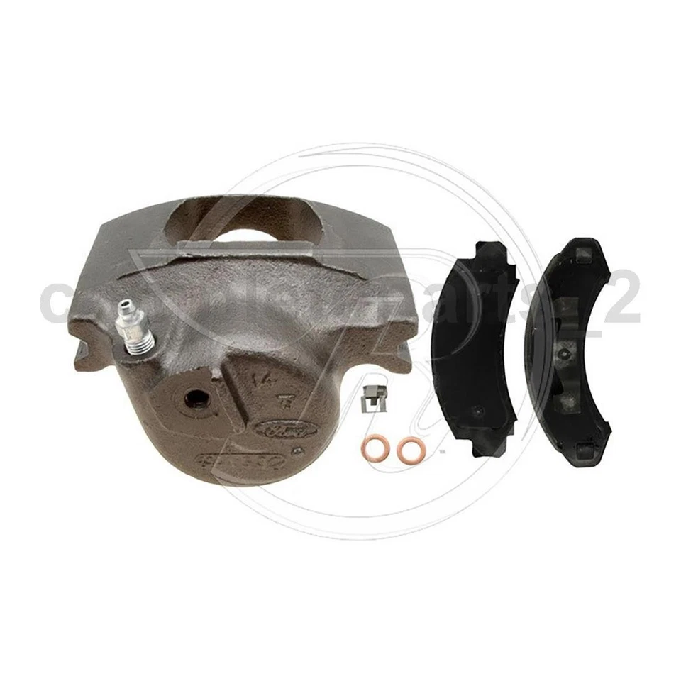 Front Brake Caliper Set Brake Hose 4pcs Fits 1993 Mazda Navajo 1994 Mazda Navajo - Image 4 of 4