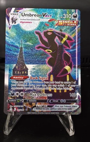Umbreon VMAX (Alternate Art Secret) 215/203 SWSH07: Evolving Skies Holo