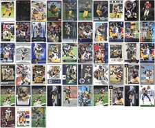 Torry Holt Football Card Lot of 50 NFL Collection