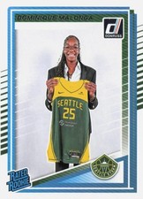 2025 Donruss WNBA Base Set #89 - Dominique Malonga RC, RR - Seattle Storm NM