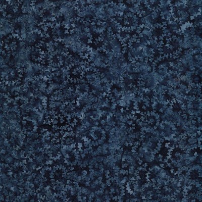 Wilmington Batiks - Del Mar - Diagonal Vine - Navy, Fabric by the Yard