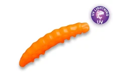 CRAZY FISH Soft Eatable Lures MF H-Worm 1.1" or 1.65" Trout Fishing