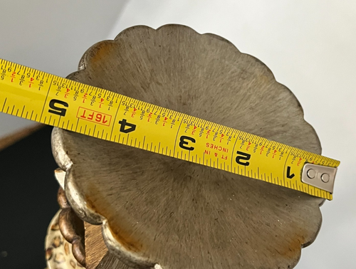 John Richard 26" Kerzenständer JRA-4770 Leopardenmuster Gold Schwarz Verziert - Bild 7 von 9