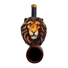 Lion Head Pipe / Pipes / Smoke / Handcraft